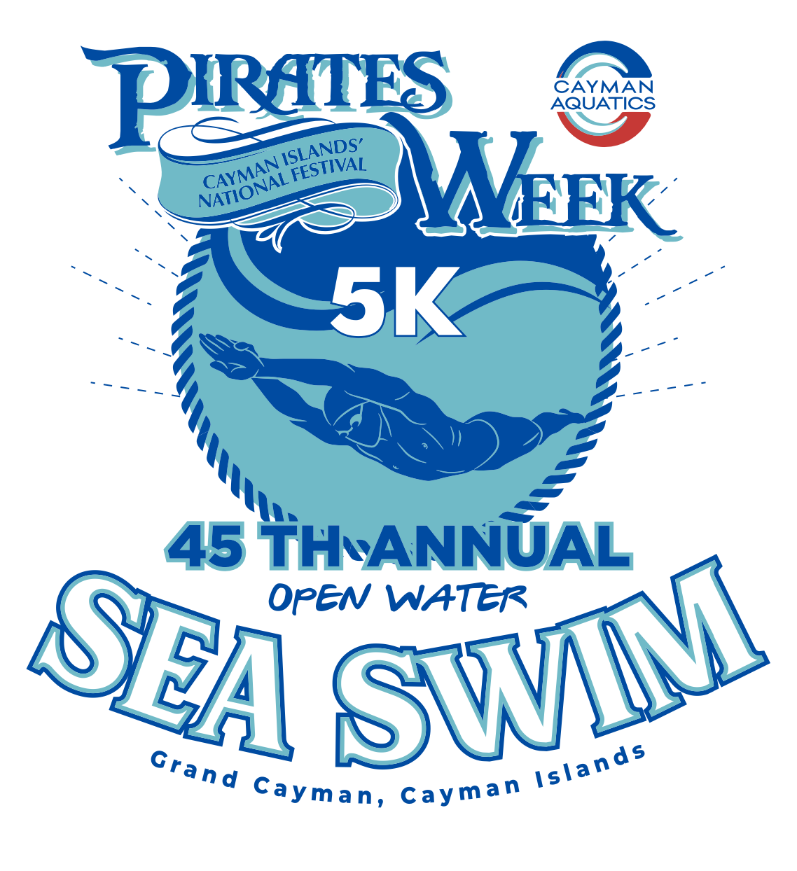 Pirates Week KPMG 1K, 3K & 5k Open Water Swim